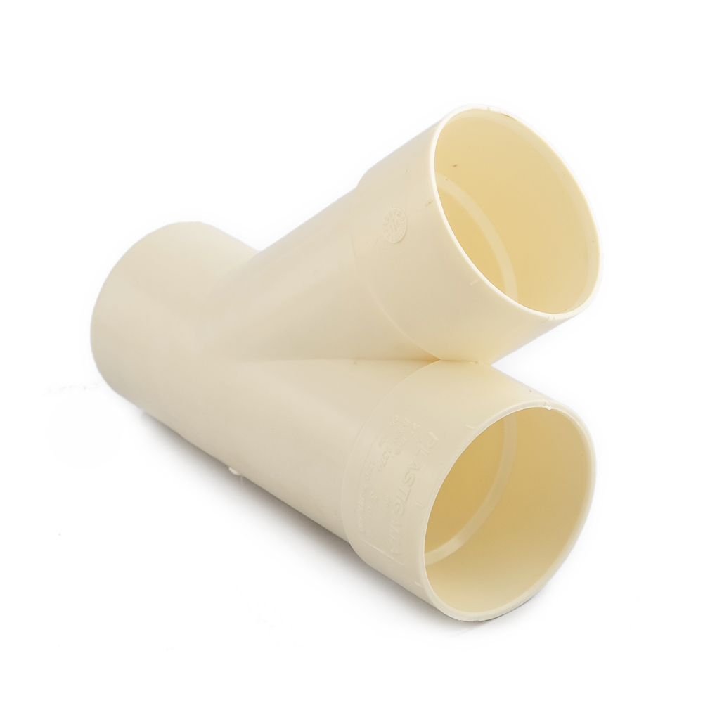 91002604_B Yee Desagüe 075 mm - Plastigama